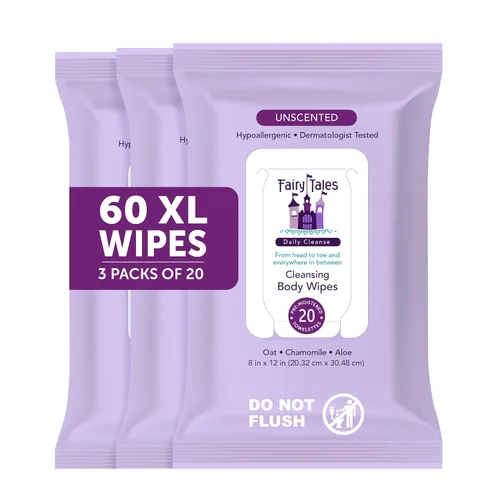Vista 8 de Fairy Tales Daily Cleanse Everyday Kids Gel de Baño - Jabón para baño o ducha, gel de baño para niños con ingredientes limpios y naturales