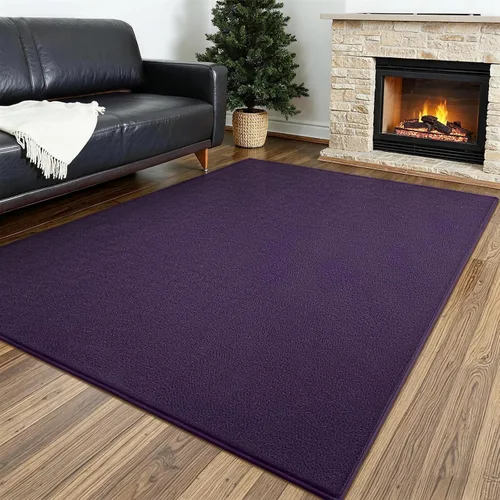 Vista 19 de Vasofe Alfombra de pasillo negra de 2 x 4 pulgadas, alfombra antideslizante de espuma viscoelástica gruesa para interiores, para guardería Negro