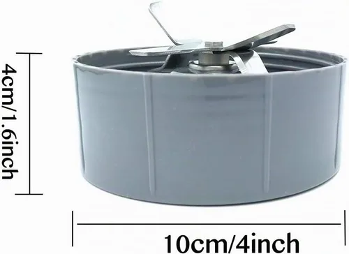 Vista 3 de Paquete de 2 piezas de repuesto de cuchillas extractoras 3D-Star para licuadora NutriBullet serie 600W/900W