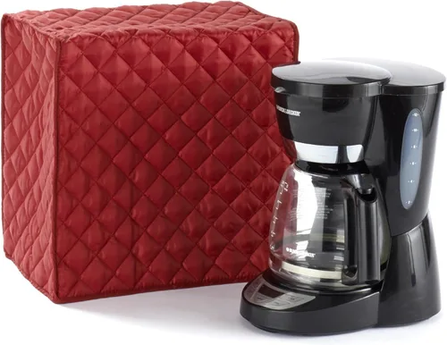 Vista 20 de Covermates Keepsakes - Funda para cafetera, protección contra el polvo, resistente a las manchas, lavable, funda para electrodomésticos, color negro