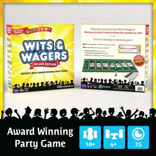 Vista 2 de Wits & Wagers Juego de mesa, edición de lujo, Multi
