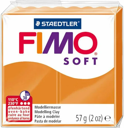 Vista 5 de FIMO Soft & Effect - Arcilla polimérica para modelar horno, 2.01 oz, juego de 6 colores, tonos suaves