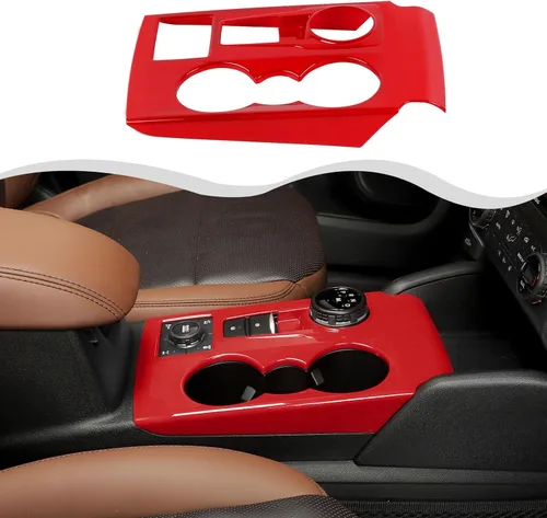 Vista 8 de Funda para palanca de cambios de consola central Bronco Sport compatible con Ford Bronco Sport 2021-2024+ (cromo, ABS)