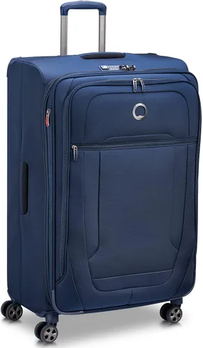 Vista 54 de DELSEY PARIS Helium DLX Softside - Maleta expandible con ruedas giratorias, azul marino, a cuadros, mediano de 25 pulgadas