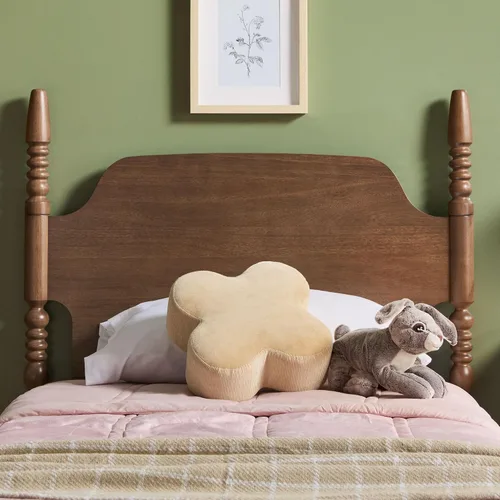 Vista 6 de Walker Edison Cama de Montaje Fácil con Estructura Tradicional de Aspas de Madera, Estructura de Cama Vintage, No Requiere Somier, Estructura