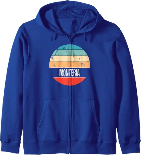 Vista 3 de Montería Colombia City Trip Zip Hoodie