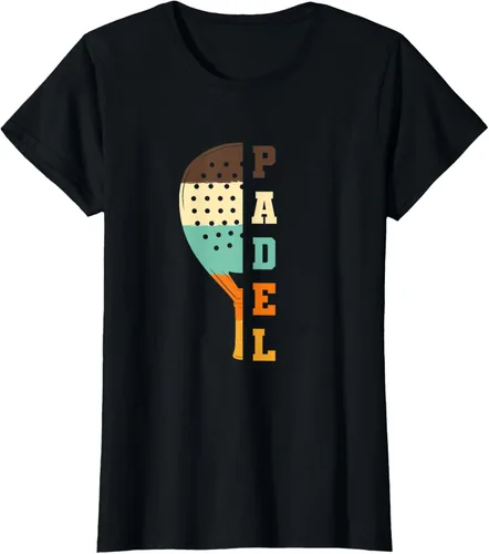 Vista 43 de Camiseta Raqueta Padel Pádel Negro