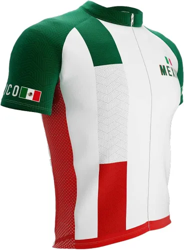 Vista 4 de ScudoPro Jersey de ciclismo Mexico Heritage para hombre