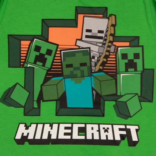 Vista 6 de Minecraft Characters - Camiseta de manga larga para niños, paquete de 2 unidades para niños y niños pequeños