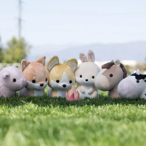 Vista 5 de Bellzi Tan Corgi Juguete de Peluche de Animal Lindo - Adorable Juguete Suave de Corgi de Peluche y Regalos - Regalo Perfecto para Niños, Bebés