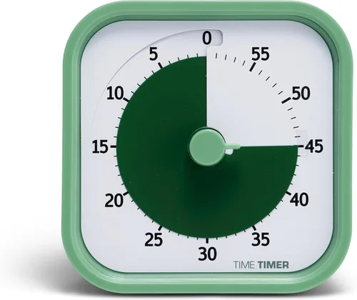 Vista 8 de TIME TIMER Home MOD - Temporizador visual de 60 minutos Edición para el hogar, herramienta de estudio de operación silenciosa para escritorio
