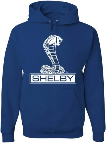 Vista 9 de Tee Hunt Shelby Cobra - Sudadera con capucha American Classic Muscle Car Ford Mustang Negro