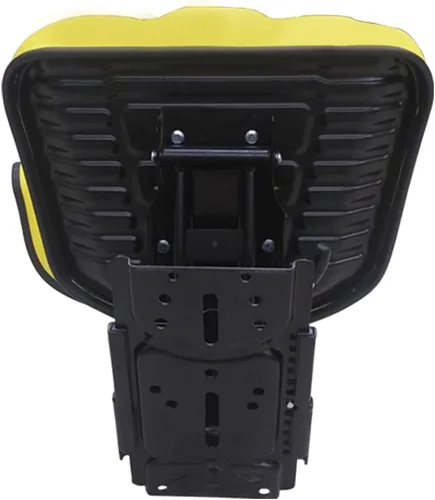 Vista 4 de Asiento de suspensión amarillo para tractor John Deere 1020, 1530, 2020, 2030, 2040 2240