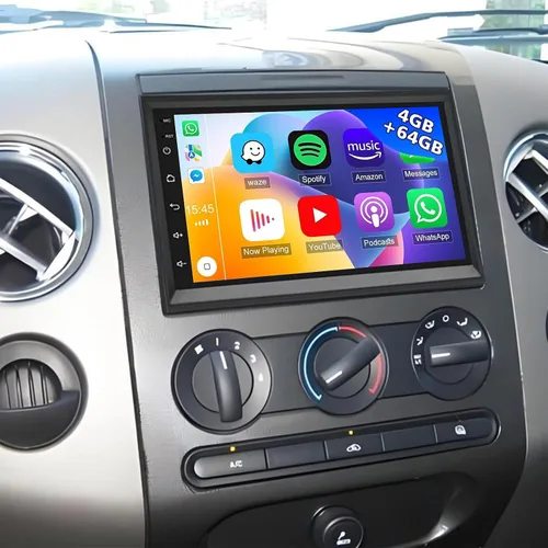 Vista 8 de Estéreo de coche de pantalla táctil de 7 pulgadas para Ford F150 2004-2008 F250 2006-2014, Android13.0 Radio de coche para Escape Focus Mustang