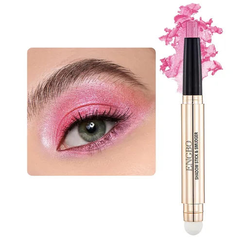 Vista 25 de LOKFAR Sombra de ojos en barra de maquillaje cosméticos iluminador de ojos, lápiz de sombra de ojos en crema giratoria, sombra de ojos en barra