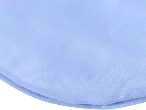 Vista 3 de Funda de almohada en forma de U para maternidad/embarazo, algodón suave de cuerpo completo, tela de repuesto con funda extraíble con cremallera