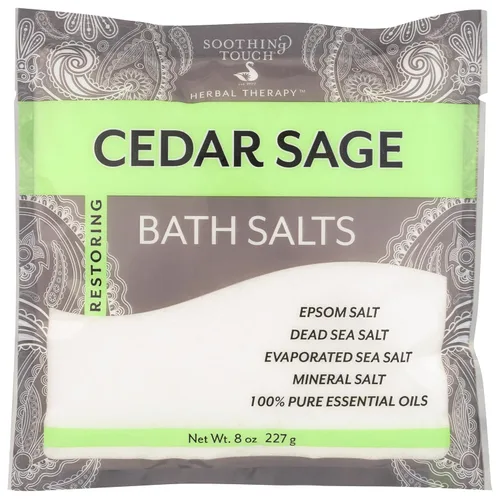 Vista 12 de Soothing Touch Cedar Sage Restoring Bath Sales Pouch 32 Oz