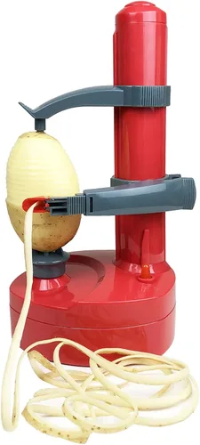 Vista 6 de Pelador Eléctrico de Patatas para Cocina, Peladore de Verduras para Calabacín y Zanahoria, Peladore Automático de Patatas, Peladore Eléctrico