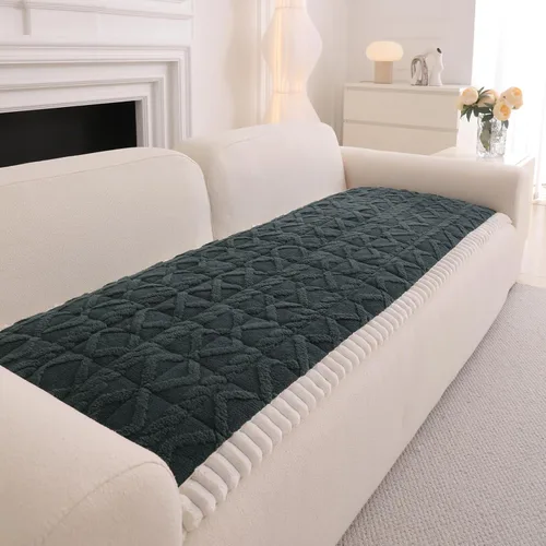Vista 23 de DREAMINGO Fundas de sofá para mascotas, fundas antideslizantes y mullidas para sofá de perro, lavables geométricas jacquard, protector de cojín 1#