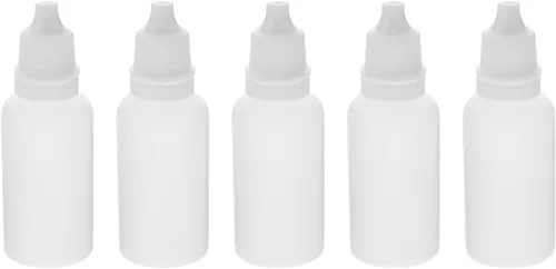 Vista 21 de Othmro Botella de spray de niebla fina, 6.8 fl oz de plástico pulverizador de botellas blancas bomba atomizadora y recargable 10 piezas 10 piezas
