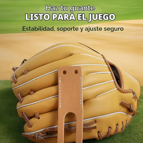 Vista 3 de TOFL Thumb & Pinky Loops for Baseball Glove Repair - Multiple Color Options Negro