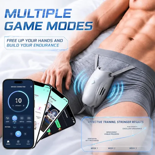 Vista 4 de Masterburbatar masculino mejorado 2026, herramientas para adultos, manos libres, calor, masterburbatar, 10X, vibra, succión automática Blanco