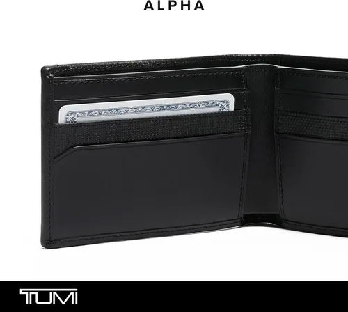 Vista 6 de TUMI Billetera doble verde oscuro talla única, Verde oscuro, Doble Billetera