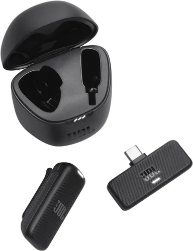 Vista 3 de JBL Quantum Stream Wireless USB-C - Micrófono de transmisión inalámbrico portátil para grabaciones cristalinas, 24 horas de tiempo de grabación