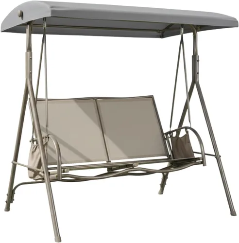 Vista 9 de Garden Winds Cubierta superior de repuesto RipLock 350 reforzada compatible con Garden Treasures modelos de columpio para 2 personas SS-909E-1
