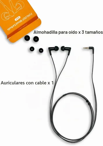 Vista 8 de FUNLOGY Auriculares con cable (0.138 in, negro)