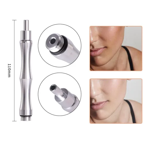 Vista 6 de 9 puntas 3 varitas diamante dermoabrasión accesorio puntas diamante varitas algodón filtro piel microdermoabrasión cuidado facial belleza herramienta