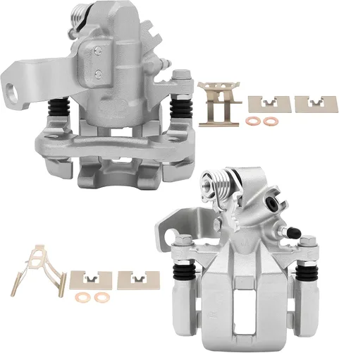 Vista 31 de SCITOO 18B5055 18B5054 Conjunto de pinzas de freno de disco con soporte para Chrysler Aspen 07-09, para Dodge Dakota/para Durango, para Dodge Ram