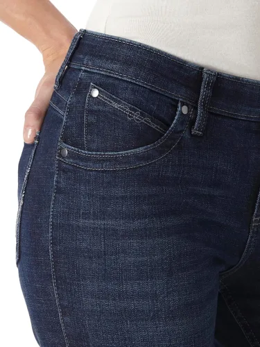 Vista 5 de Wrangler Womens Q-Baby Mid Rise Boot Cut Ultimate Riding Jean