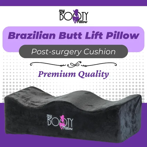 Vista 3 de BBL - Almohada para después de la cirugía, almohada ligera para levantamiento de glúteos con orinario femenino, cojín suave para después