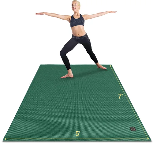 Vista 7 de GXMMAT Large Yoga Mat 6'x4'/6'x6'(7mm) & 7'x5'(9mm)