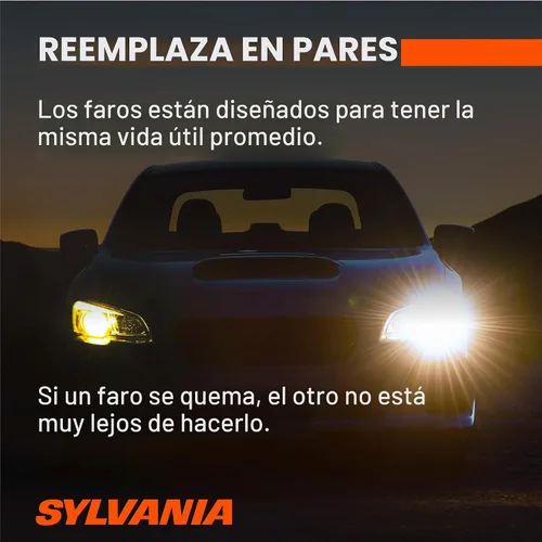 Vista 7 de Bombilla de faros halógenos XtraVision SYLVANIA 9003 (también compatible con H4), (paquete de 2), 9004
