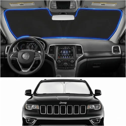 Vista 82 de Parasol para parabrisas para BMW X1 E84 2016-2024 2025, accesorios – Cubierta de parasol para parabrisas de ventana delantera, ajuste personalizado
