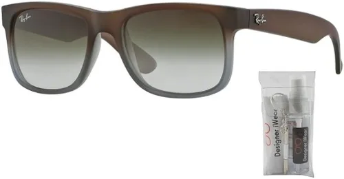 Vista 2 de Ray-Ban Rb4165 Justin Lentes de sol rectangulares