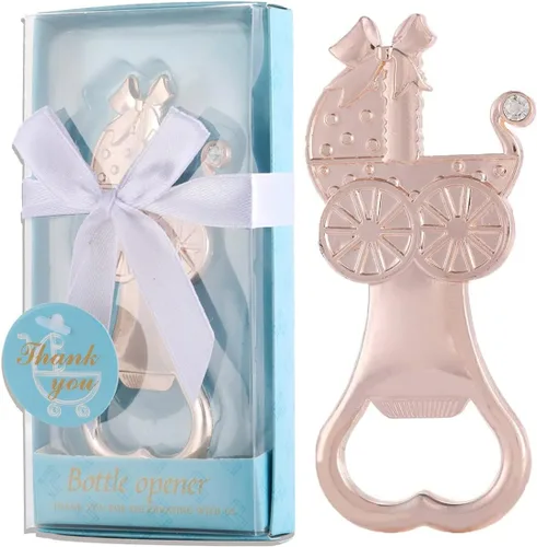 Vista 3 de Paquete de 12 recuerdos de baby shower para niños, recuerdos de fiesta de baby shower para abridores de botellas de invitados, regalos