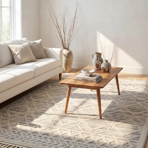 Vista 11 de nuLOOM Alfombra de Área Ansley Marroquí con Borlas de 2 x 6 pies, Gris, diseño bohemio con textura alta-baja, pelo alto de felpa, resistente a