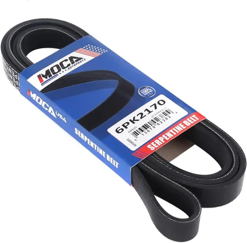 Vista 6 de MOCA 6PK2170 EPDM Cinturón Serpentine para Ford Ranger Explorer 1997-2008 para Mercury Taurus para Mazda MX-5
