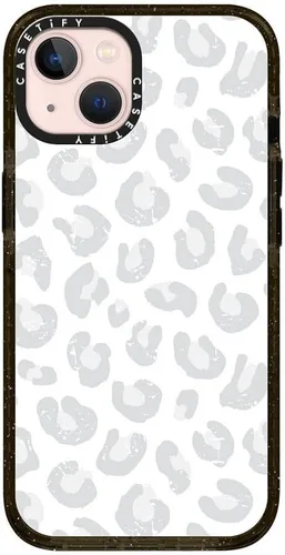 Vista 394 de CASETiFY Funda Impact para iPhone 13 [Protección contra caídas de grado militar 4X de 8.2 pies/Compatible con Magsafe] - #1 Mom - Transparente