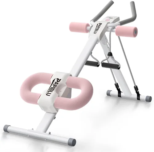 Vista 15 de Abdominal Trainers - Adjustable Ab Trainer Machine, Foldable Abdominal Workout Equipment with Knee Protection - Home Gym Core Strength Trainer for