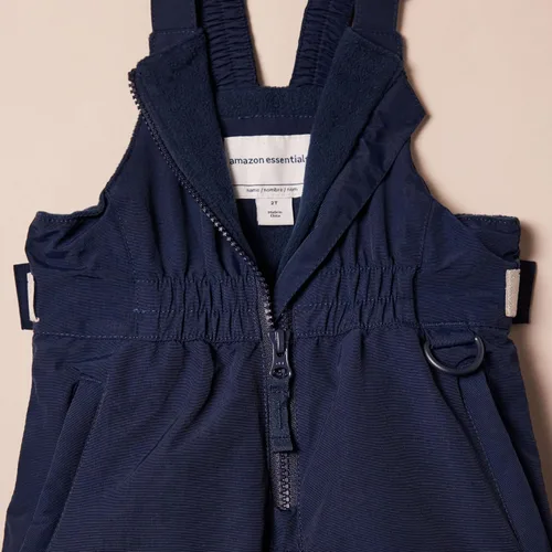 Vista 3 de Tienda Essentials - Pantalón tipo peto impermeable para niñas o niñas pequeñas, para la nieve