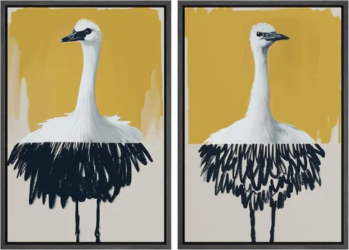 Vista 115 de SIGNWIN Lienzo enmarcado para pared, ilustraciones abstractas texturizadas en tonos beige terrosos, arte moderno, decorativo, contemporáneo