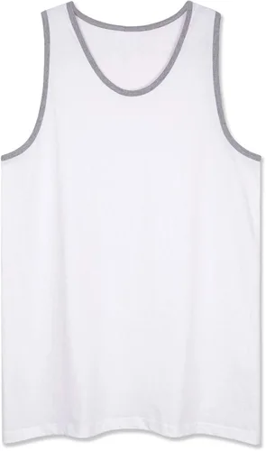 Vista 34 de Allsense Camiseta sin mangas para hombre – Camisa casual ligera
