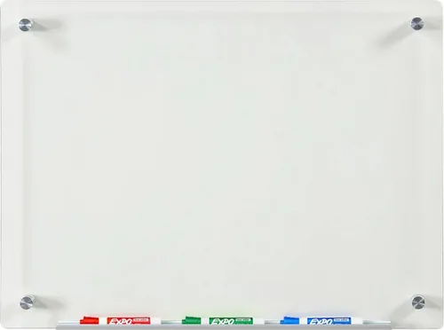 Vista 9 de Pizarra de vidrio blanco y esmerilado no magnético