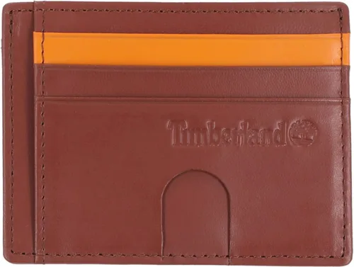 Vista 24 de Timberland Cartera delgada de cuero con bolsillo frontal para tarjetas de crédito para hombre