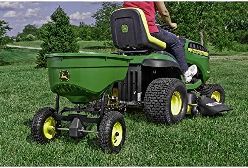 Vista 2 de John Deere Esparcidor de césped con capacidad de 130 libras