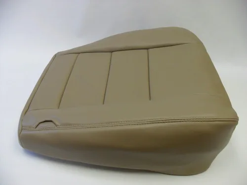 Vista 4 de 2002 a 07 para Ford F-250 Lariat Driver & Passenger Bottom Fundas de asiento de cuero TAN